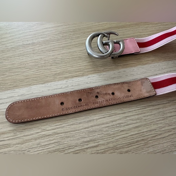 GUCCI KIDS PINK BELT Stretch - Picture 5 of 5